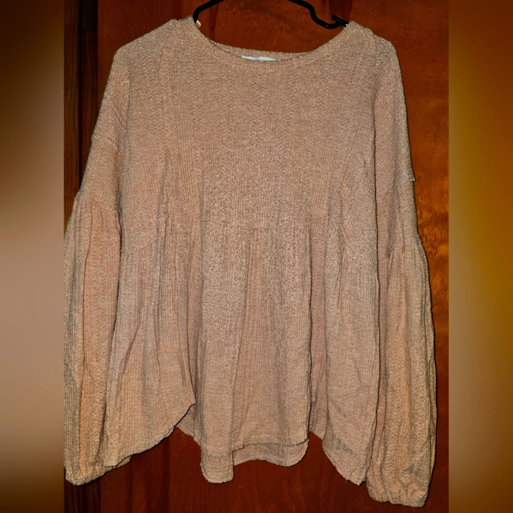 NEW ALTAR'D STATE Cozy BLUSH Knit Sweater, XS